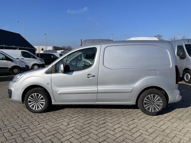Peugeot PARTNER 120 1.6 BlueHDi 100 L1 Premium Pack S&S / vaste prijs rijklaar ¤ 9950 ex btw / lease vanaf ¤ 183 / airco / cruise / navi / achteruit rijcamera / 3 zits / zilver metallic !