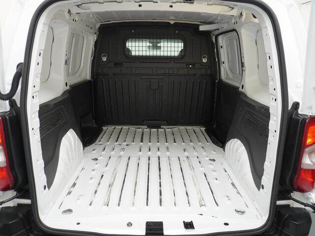 Peugeot PARTNER HDI 102pk Apple Carplay Android Navi Airco Cruise Control Pdc DAB Bluetooth Carkit 1.5 BlueHDI Premium Schuifdeur Achterdeuren met ruit Connected Electr.ramen en Spiegels CV-Afstandbediend 1500kg trekvermogen!