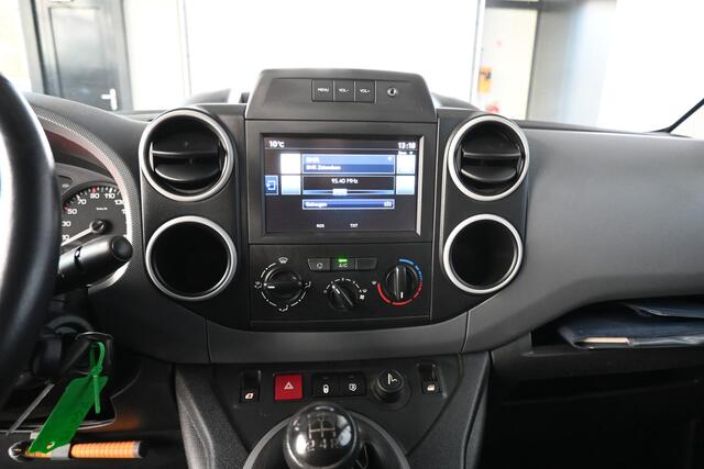 Peugeot PARTNER 120 1.6 BlueHDi 75 L1 Première 3 Zits Airco Navigatie 100% Onderhouden! 1e Eigenaar! Inruil Mogelijk!