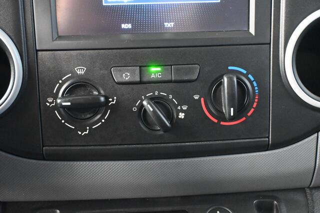 Peugeot PARTNER 120 1.6 BlueHDi 75 L1 Première 3 Zits Airco Navigatie 100% Onderhouden! 1e Eigenaar! Inruil Mogelijk!