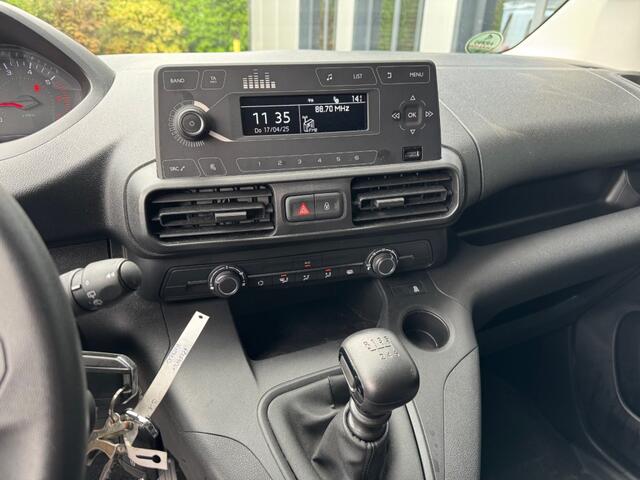 Peugeot PARTNER 1.5 BlueHDI 102PK Lang L2 airco, Cruisecntrl, Schuifdeur, Carkit