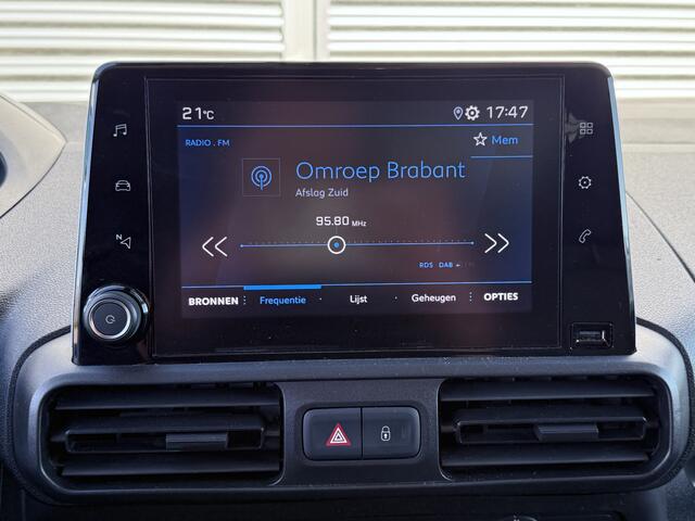 Peugeot PARTNER 1.5 BlueHDI Premium Long Carplay PDC Stoelverwarming Airco