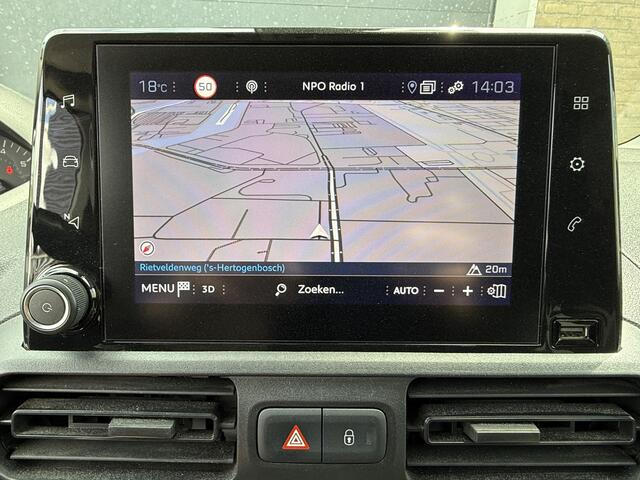 Peugeot PARTNER 1.5 130PK EURO 6 BlueHDI Premium Cruise control/360camera