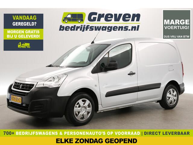 Peugeot PARTNER 120 1.6 BlueHDi L1H1 | MARGE! | Airco Cruise Carplay Parkeersensoren Navigatie Elektrpakket