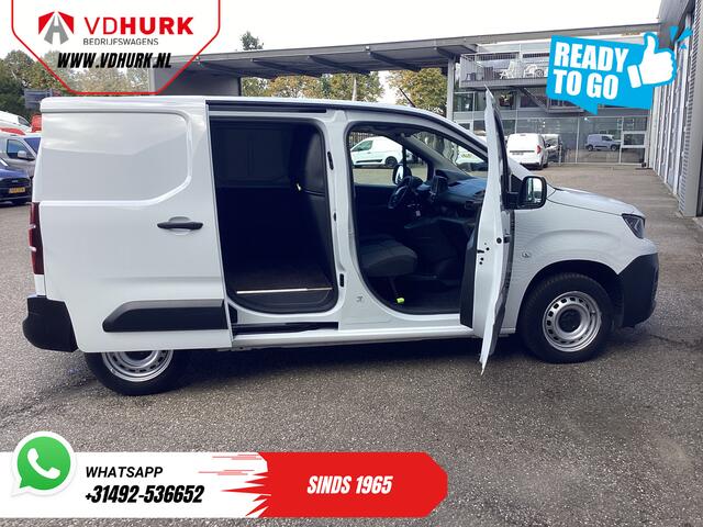 Peugeot PARTNER 1.5 HDi 100 pk BPM VRIJ Ready2Go 3Pers./ Carplay/ Airco/ Cruise/ Camera/ PDC