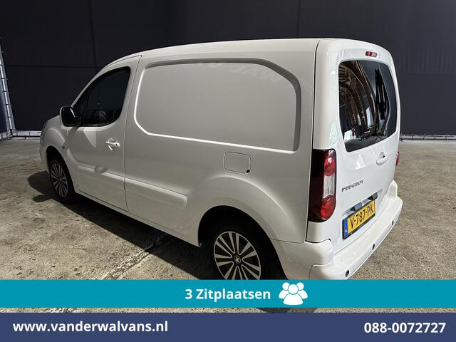 Peugeot PARTNER 1.6 BlueHDi L1H1 Euro6 Airco | 3-Zits | Navigatie | Apple Carplay | Cruisecontrol Parkeersensoren, zijdeur, bijrijdersbank