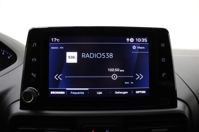 Peugeot PARTNER 1.5 BlueHDI Premium Apple Carplay/Android Auto l PDC l Bluetooth l Elek. ramen l Cruise l 3 zitplekken