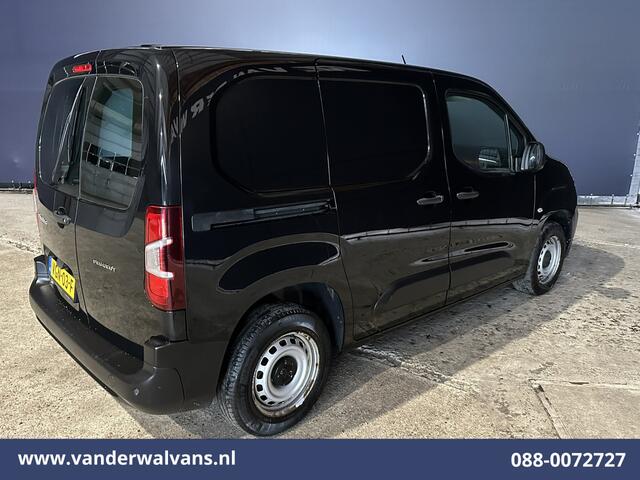 Peugeot PARTNER Partner 1.5 BlueHDI L1H1 Euro6 Airco | 3-Zits | Apple Carplay | Android Auto | Cruisecontrol Parkeersensoren, Bijrijdersbank