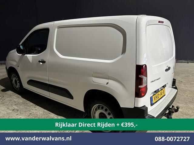 Peugeot PARTNER 1.5 BlueHDI 102pk L1H1 Euro6 *Rijklaar Direct Rijden* Airco | Apple Carplay | Cruisecontrol | Trekhaak | Android Auto, Parkeersensoren