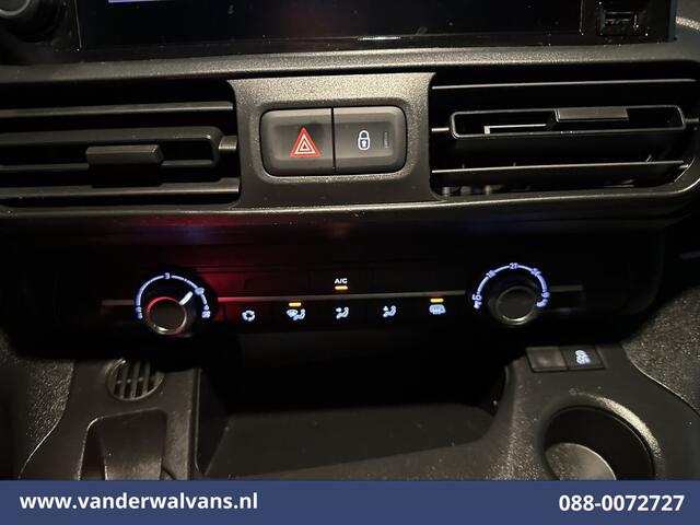 Peugeot PARTNER 1.5 BlueHDI L1H1 Euro6 Airco | Imperiaal | Apple Carplay | Android Auto | Trekhaak | Cruisecontrol Parkeersensoren