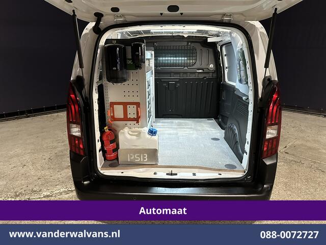 Peugeot PARTNER 1.5 BlueHDI 131pk Automaat L1H1 Inrichting Euro6 Airco | Apple Carplay | Android Auto | Cruisecontrol Parkeersensoren, Achterklep