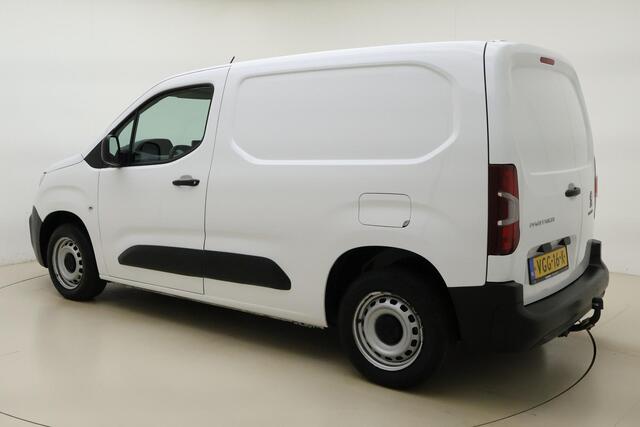 Peugeot PARTNER 1.5 BlueHDI Premium 100PK | 3-Zits | Trekhaak | Parkeer Hulp Achter | Apple Carplay & Andoid Auto | Airco | Cruise Control | Elektrische Spiegels |