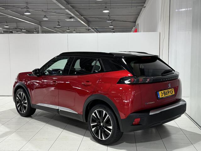 Peugeot e-2008 EV GT 50 kWh fantastische GT uitvoering, heel veel opties | Alcantara bekleding | Cruise Control | Parkeersensoren | Apple Carplay/Android Auto | Keyless | Achteruitrijcamera | Full map navigatie | Dodehoek detectie |