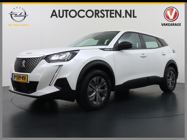 Peugeot e-2008 EV Active Pack 50kWh Navi Ecc Apple Carplay Android Auto Cruise Control Keyless DAB+ Bluetooth Led Connected services Verkeersbord detectie 1e Eigenaar Origineel Nederlandse Auto