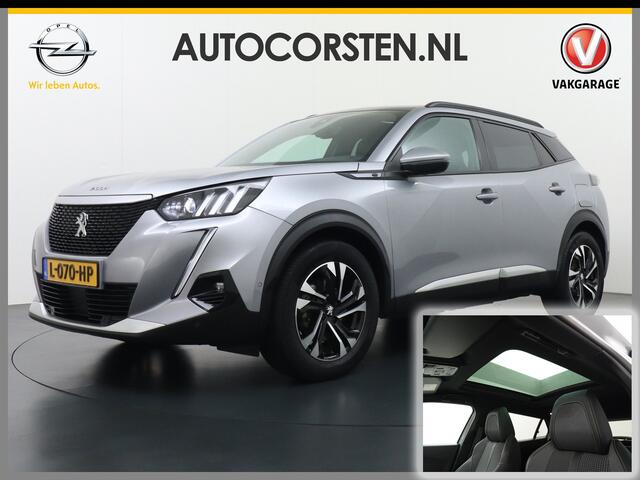 Peugeot e-2008 EV GT Line 50kWh Pano-dak SOH 95% Apple Carplay Android PDC-a+v 360°Camera Navi Ecc Cruise Control Pdc Lmv DAB Privacy Glas Keyless Led Bluetooth ¤ 45.000 nieuw!