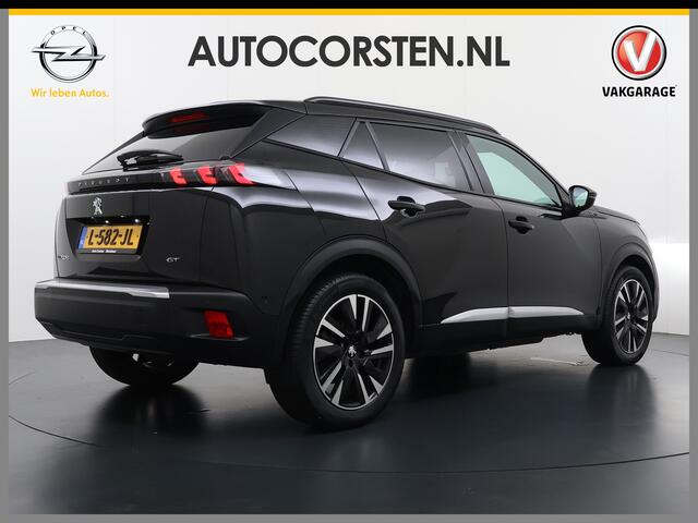 Peugeot e-2008 EV GT Pack 50kWh SOH 90% Panorama-Schuifdak Apple Carplay Android Auto Navi Ecc Adap.Cruise 360°Camera Stoelverwarming Blindspot Detection Privacy Glas Lmv 18" Lane Assist Keyless Bluetooth Pack Safety Plus 1e Eigenaar 100% Dealeronderhouden Origineel Ned