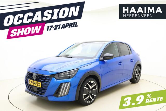 Peugeot e-208 EV GT 51 kWh 156 Pk | 400 Km-WLTP | Navigatie | Adaptieve Cruise Control | Camera Achter | Zwart Dak Black Diamond | BTW Auto