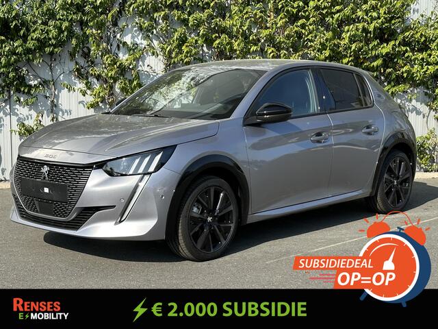 Peugeot e-208 EV GT 350 50 kWh - ¤2.000 milieusubsidie