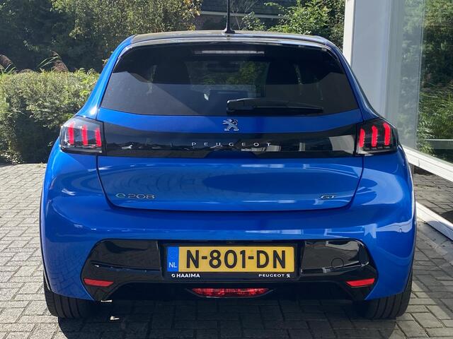 Peugeot e-208 EV GT Pack 50 kWh | Panoramadak | 3-Fase | Achteruitrijcamera | Navigatie | 100kw Snelladen | Adaptieve Cruise Control | Full LED | Dodehoek detectie