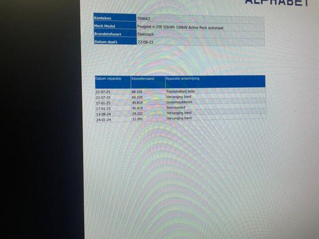 Peugeot e-208 Active Pack 50 kWh - Carplay, Cruise