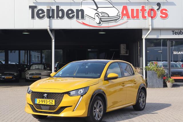 Peugeot e-208 EV Allure 50 kWh SOH 93%, BTW Auto, Adaptieve cruise control, Panoramadak, Camera, Virtual Cockpit