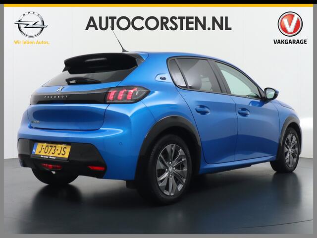 Peugeot e-208 EV Allure 50kWh Panormadak Adaptieve Cruise Control 360°Camera Navi Ecc Stoelverwarming Apple Carplay Android Auto DAB+ Lane Assist Keyless Led Pdc 1e Eigenaar 100% Dealeronderhouden Origineel Nederlandse Auto