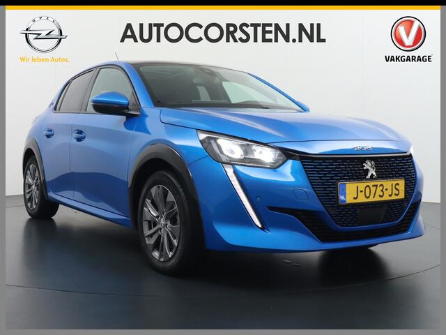 Peugeot e-208 EV Allure 50kWh Panormadak Adaptieve Cruise Control 360°Camera Navi Ecc Stoelverwarming Apple Carplay Android Auto DAB+ Lane Assist Keyless Led Pdc 1e Eigenaar 100% Dealeronderhouden Origineel Nederlandse Auto