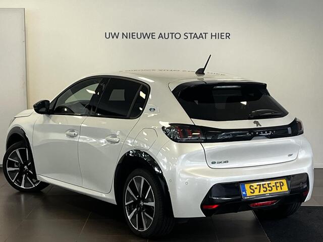 Peugeot e-208 GT EV 3-FASEN 50kWh 136pk | UNIEKE KM-STAND! | STOELVERW. | NAVI | CAMERA | PARELMOERLAK | CLIMA | CRUISE CONTROL | DAB+