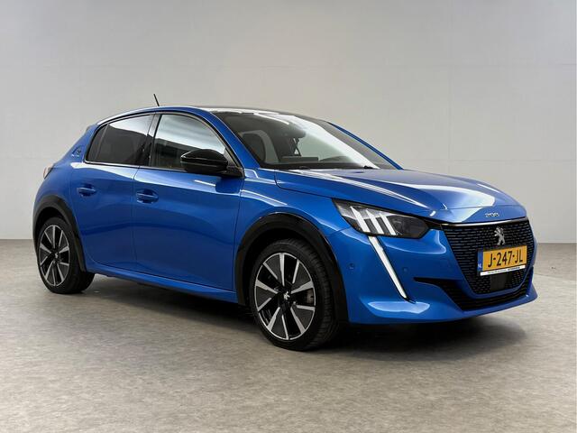 Peugeot e-208 EV GT 350 50 kWh | Pano | 360° | Virtual | Sfeerverl. | Carplay | Stoelverw. | Keyless | NAP
