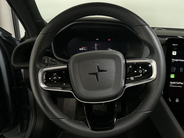 Polestar 2 Long Range Single Motor 78 kWh | Voorstoelen verwarmd | Uitwijk assistens | Rijstrooksensor met correctie