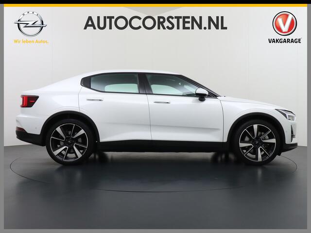 Polestar 2 Long Range 78 kWh Pano-Dak 20" Sleutelloos(Telefoon-sleutel) Adaptive-Cruise Carplay Android 360-Camera Elektr.stoelen+Geheugen Led-Pixel-Lamp WiFi PDC-a+v Park-Assist System-Home-Link Elektr.Klep Google Maps E Phone-Connect.Stoel-Verwarmd 1500kg-trekverm