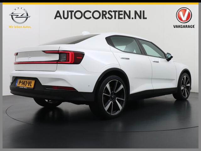 Polestar 2 Long Range 78 kWh Pano-Dak 20" Sleutelloos(Telefoon-sleutel) Adaptive-Cruise Carplay Android 360-Camera Elektr.stoelen+Geheugen Led-Pixel-Lamp WiFi PDC-a+v Park-Assist System-Home-Link Elektr.Klep Google Maps E Phone-Connect.Stoel-Verwarmd 1500kg-trekverm