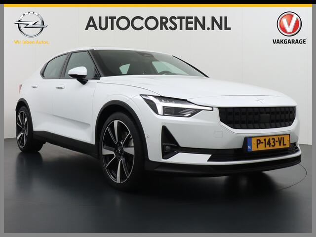 Polestar 2 Long Range 78 kWh Pano-Dak 20" Sleutelloos(Telefoon-sleutel) Adaptive-Cruise Carplay Android 360-Camera Elektr.stoelen+Geheugen Led-Pixel-Lamp WiFi PDC-a+v Park-Assist System-Home-Link Elektr.Klep Google Maps E Phone-Connect.Stoel-Verwarmd 1500kg-trekverm