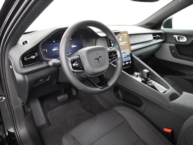 Polestar 2 Long Range 78 kWh Sleutelloos (GSM-sleutel) Adaptive-Cruise Carplay Android 360-Camera 19"LM Led-Pixel-Lamp WiFi PDC-a+v Park-Assist System-Home-Link Elektr.Klep Google Maps E Phone-Connect.Stoel-Verwarmd 1500kg-trekvermogen OnePedal drive Licht+Zichtpakk