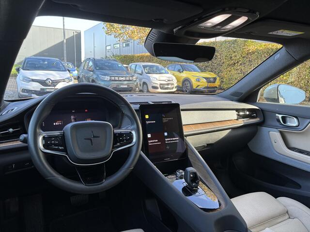 Polestar 2 Standard Range Single Motor 63kWh | 96,8% SOH | Panoramadak | Harman Kardon | Lederen bekleding |