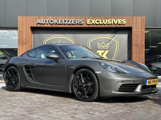 Porsche 718 Cayman 2.0 Sportchrono Adapt. Cruise BOSE Stuurverw. CarPlay Keyless LED 20"LM Agaatgrijs