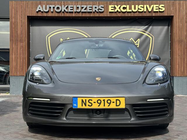 Porsche 718 Cayman 2.0 Sportchrono Adapt. Cruise BOSE Stuurverw. CarPlay Keyless LED 20"LM Agaatgrijs