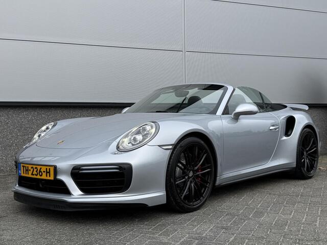 Porsche 911 Cabrio 3.8 Turbo Cabrio Keyless | PDLS | SportChrono | Adaptive Cruise | Navi | Camera | Stoelverwarming | Stuurverwarming | Leder | Apple Carplay | Dealer Onderhouden