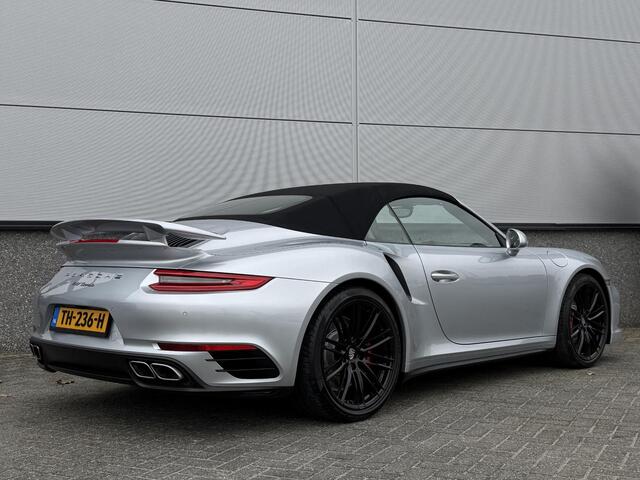 Porsche 911 Cabrio 3.8 Turbo Cabrio Keyless | PDLS | SportChrono | Adaptive Cruise | Navi | Camera | Stoelverwarming | Stuurverwarming | Leder | Apple Carplay | Dealer Onderhouden