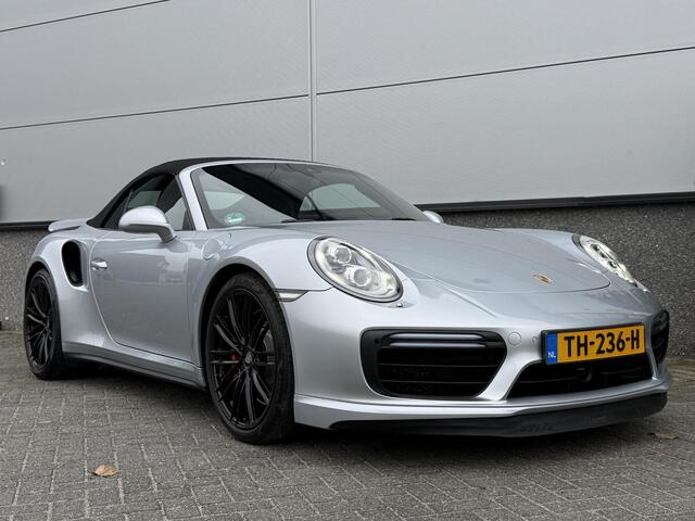 Porsche 911 Cabrio 3.8 Turbo Cabrio Keyless | PDLS | SportChrono | Adaptive Cruise | Navi | Camera | Stoelverwarming | Stuurverwarming | Leder | Apple Carplay | Dealer Onderhouden