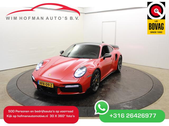 Porsche 911 3.8 Turbo S Aerow Pack Carbon Nose lift 360º Camera PPF Sport Uitlaat