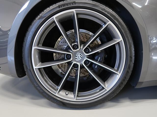 Porsche 911 Cabrio 3.0 Carrera 992 Bose 360 Camera Sportuitlaat PASM Sport-Chrono 21 inch Approved garantie 10/2026 4 Nieuwe banden Groot onderhoud gehad PPF folie NIEUWSTAAT Flippers Stoelverkoeling LED PDLS