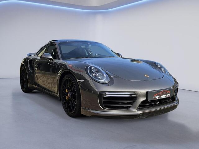 Porsche 911 3.8 Turbo S /Keramische remmen/Burmester/Adapt. Cruise Contr./PASM/Stoelverkoeling/Parkeersens.+Camera/Sport Chrono Plus/Carbon/Open dak/Centerlock 20''/(MET GARANTIE*)