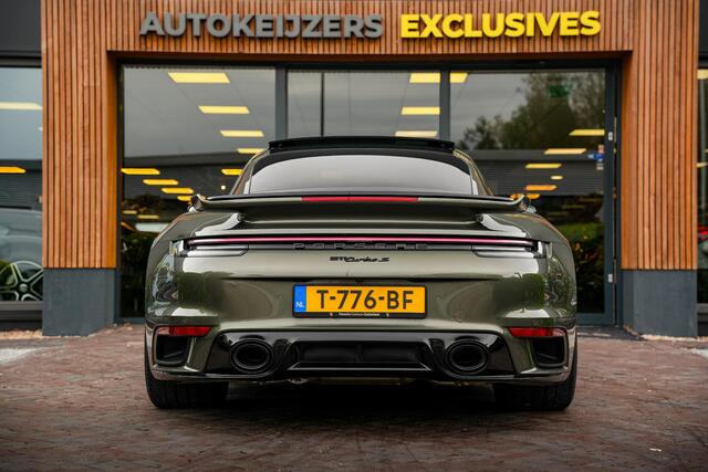 Porsche 911 3.8 Turbo S Aerokit Keramisch Schuifdak Burmester Keyless Liftsysteem Sportchrono 21''LM