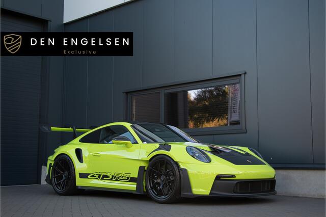 Porsche 911 4.0 GT3 RS | Weissach | PTS | Keramische PCCB | Lift | Exclusive Manufaktur Acidgreen ¤ 16.539 PTS | Bose Sound | Sport Chrono | PDLS+ Black | 525PK | Alcantara | Carbon | BTW | 992 | Clubsport pakket | Camera | Sfeerverlichting | Apple & Android Carplay 