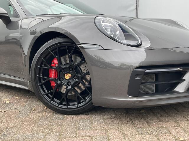 Porsche 911 Cabrio 3.0 Carrera 4 S Sportchrono plus 14-weg orig.NL Agaatgrijs perfecte configuratie