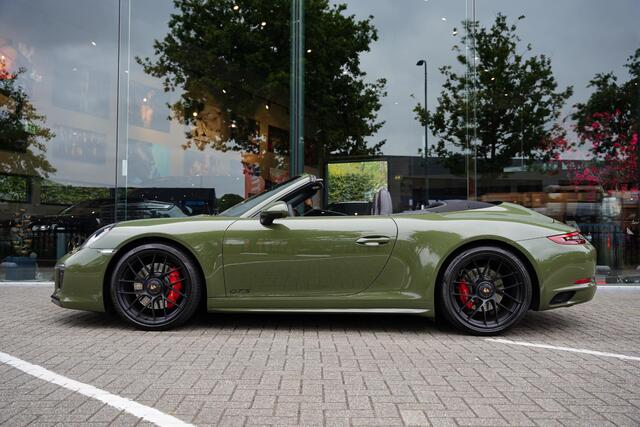Porsche 911 991 Cabriolet 3.0 Carrera GTS Nato Green Burmester Lifting