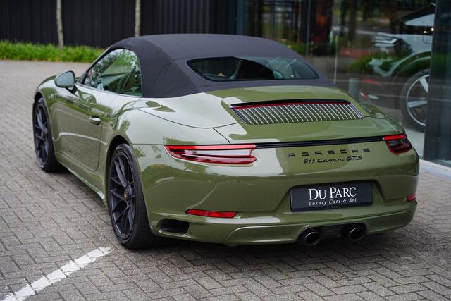 Porsche 911 991 Cabriolet 3.0 Carrera GTS Nato Green Burmester Lifting