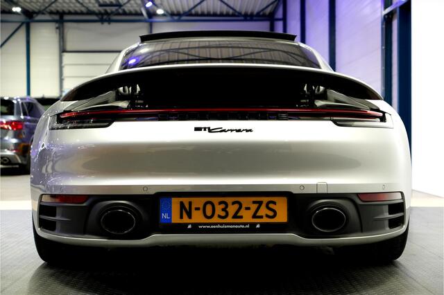 Porsche 911 3.0 Carrera PDK8 INNODRIVE + PANORAMADAK + ADAPT.CRUISE + KRIJT STIKSELS + CAMERA + LICHT DESIGN + STUURBEKRACHTIGING PLUS + SPORTSTOELEN + SPORTUITLAAT + STUUR-&STOELVERWARMING + PDLS + PRIVACY GLASS + PARKSENSOREN V&A + 21"/20" RS SPYDER LM-VELGEN!!