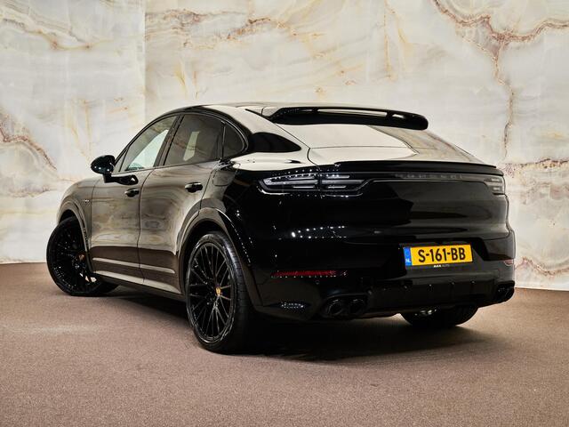 Porsche CAYENNE Coupé 3.0 E-Hybrid, SportDesign, 22", pano, luchtv., PASM, ACC, matrix-LED, Bose, sp.chrono, camera, privacy